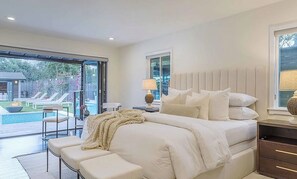 master bedroom in front house