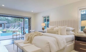 master bedroom in front house