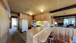 Fully-Equipped Kitchen for Making Yummy Meals Off the Mountain