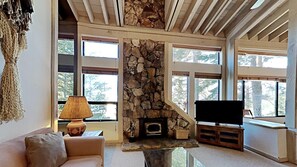 Indoors, Hearth, Fireplace, Living Room, Room