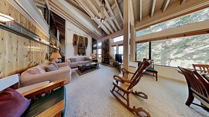 Furniture, Flooring, Living Room, Indoors, Room