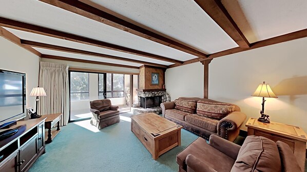 Open and Spacious Slopeside Condo