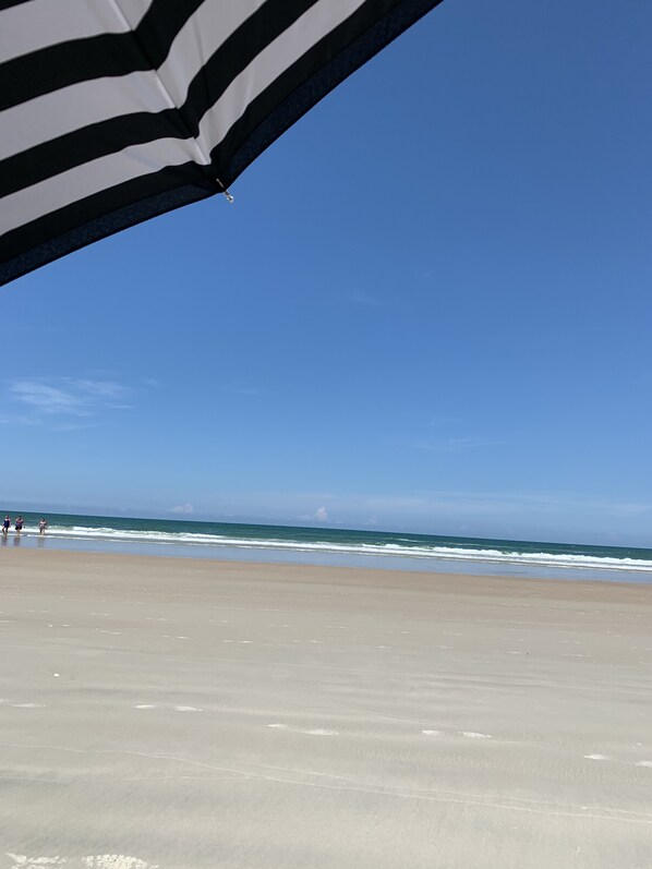 Your backyard (everyday) - the umbrella is in the pantry, have fun!