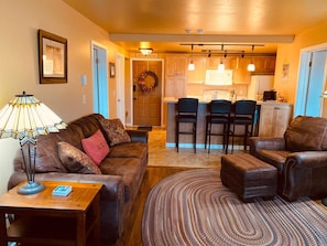 Living room from dining table