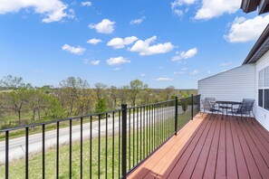 Upstairs Deck Area