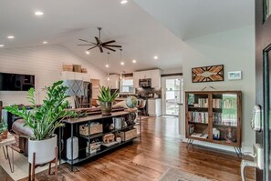 Spacious open floor plan