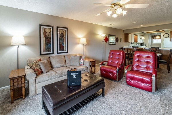 Living Room includes Sofa Bed and Cable TV/DVD