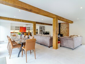 Open plan living space | Kestrel Barn - Goldfinch Barns, Swaffham