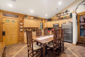 Kitchen and Dining Area