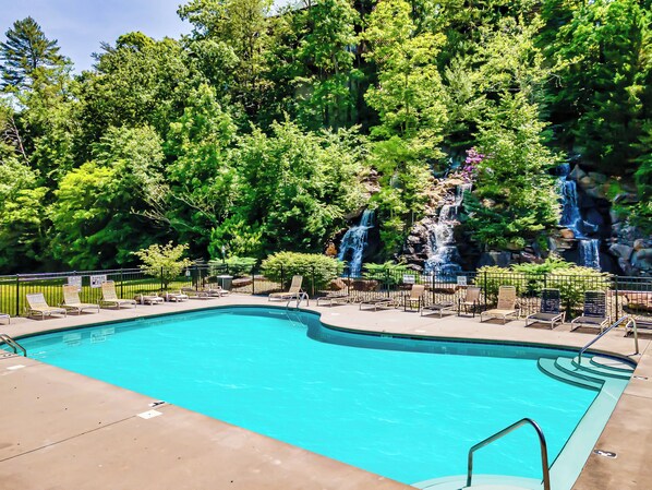 Community outdoor pool is open Memorial Day to Labor day.