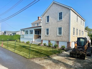 Front of House - Driveway completed