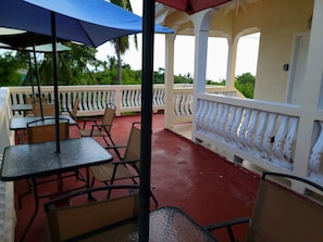 Balcony and patio