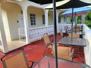 Front of Apartment - outside patio