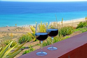 Terrasse mit Meerblick