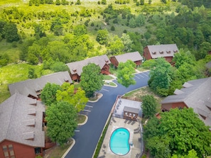 Cabins at Grand Mountain Birds Eye View