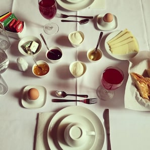 Repas de petit déjeuner