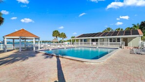 Pool Number 1  - Heated all year long overlooking the bay!