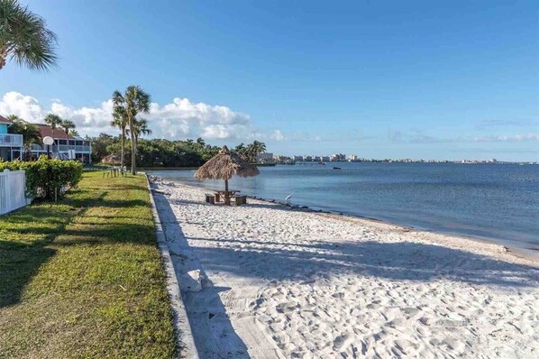 Escape to your own private beach, offering exclusive access to pristine sands and tranquil waters. Perfect for relaxing in solitude, soaking up the sun, or enjoying peaceful oceanfront moments.