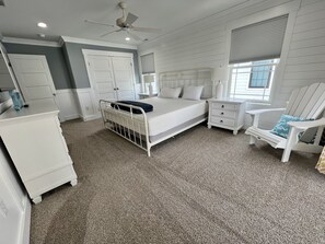 Upstairs king suite with private bath