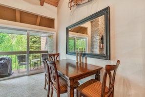 Dining area with patio