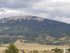 Your view from front and back yard.