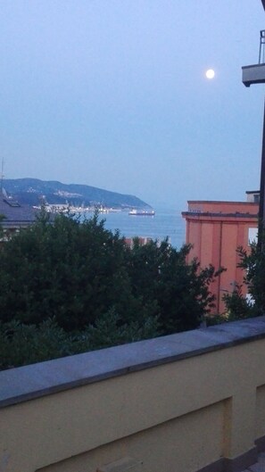 Blick von der Unterkunft