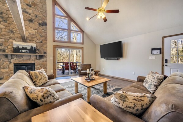 Relax in Comfort in the Great Room