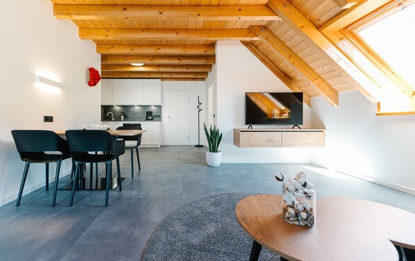 Wohnung Nr. 22 - Moderne Ferienwohnung, 70qm, 2 Schlafzimmer, 1 Wohnzimmer, max. 5 Personen
