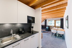 Wohnung Nr. 23 - Moderne Ferienwohnung, 57qm, 1 Schlafzimmer, 1 Wohn-/Schlafzimmer, max. 3 Personen