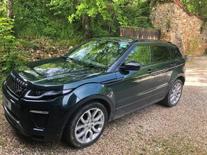 Range Rover Evoque, rent through "TURO". 50% discount for Compton House guests