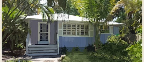 "Mable's Place" was built in 1945 and is an "Old Florida" cottage on LBK.