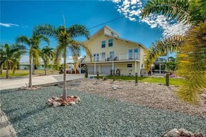 Front elevation view of house.