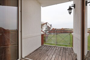 Sünnslag Whg. Sü5/118 - Blick auf den Balkon