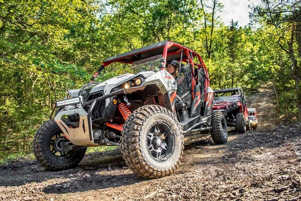 Ozark Off Road ATV Tour adventures.