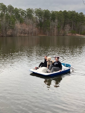 Will have the lake to yourselves most days