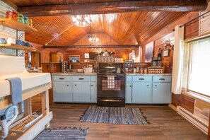 Well equipped kitchen