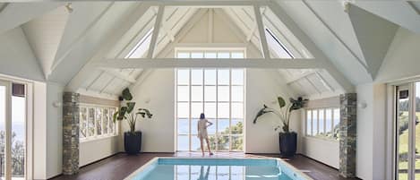 Indoor heated pool 