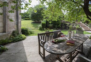 A pretty spot for al fresco dining