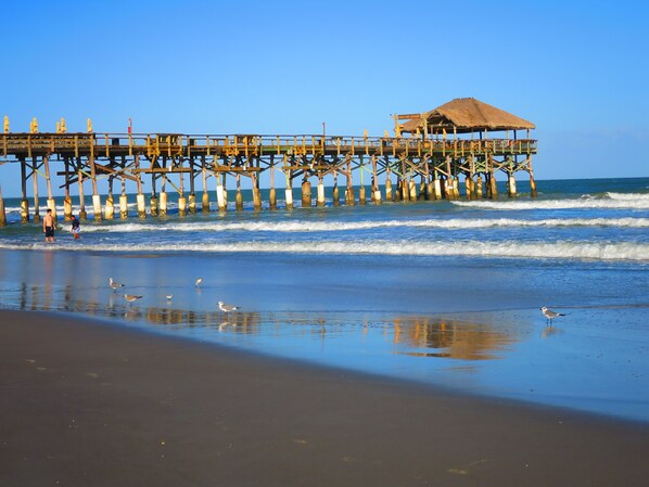 Cocoa Beach Pier offers a lot of dining and refreshments options. Live music!