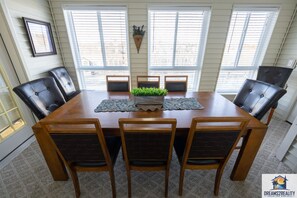 Sunroom With Dining Table