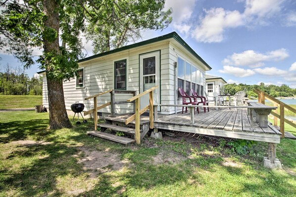 Dent Vacation Rental | 2BR | 1BA | 720 Sq Ft | Steps to Enter