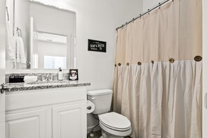 First Master Bathroom.