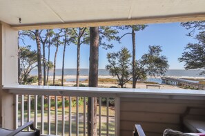 Listen to the ocean waves and birds from your balcony!