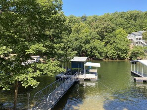 View of Private Dock.