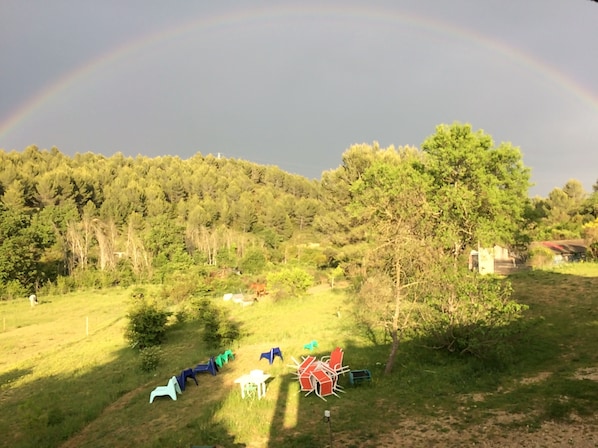 Overnattingsstedets uteområder