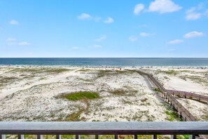 View from our balcony 