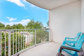 Private balcony