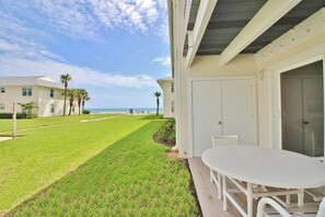 Beach views from the Patio