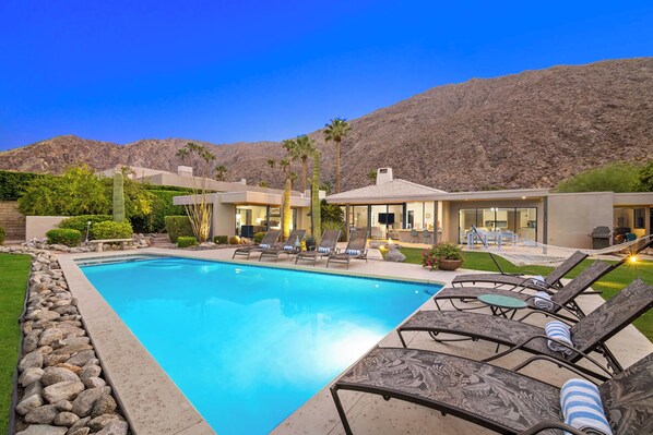 Spacious yard on a third of an acre
