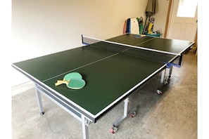 Ping-pong tournament anyone? Find it and more in the garage.
